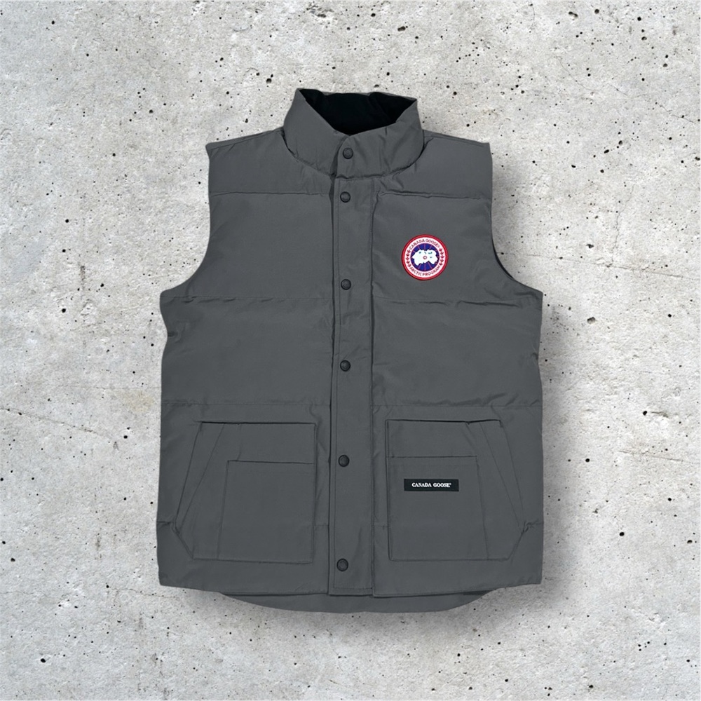 Canada Goose Grey Freestyle Vest Small